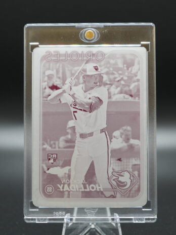 2024 Topps Chrome Baseball Magenta Printing Plate – Jackson Holliday 1/1 Rookie Card (88)