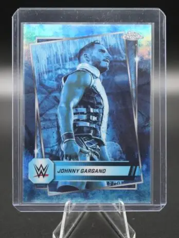 2025 Topps WWE Chrome Johnny Gargano (#69) – Frozenfractor Parallel -3/0 – Rare Collectible